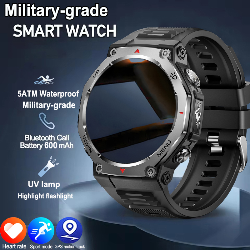 Outdoor Lighting Track - Reloj Inteligente Deportivo para Hombre 2026,