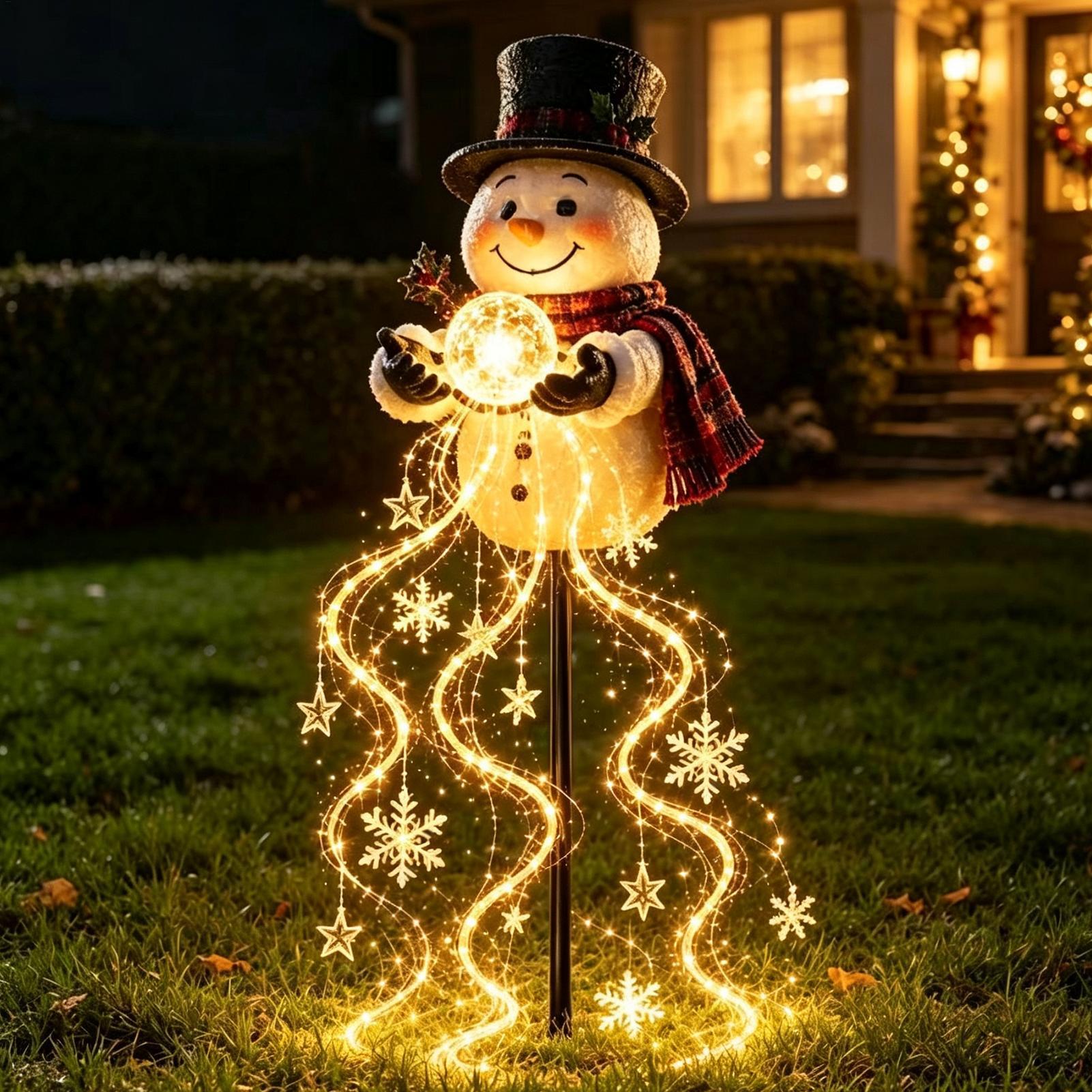 Outdoor Lighting Pathway - Luces navideñas para caminos, 60 cm,