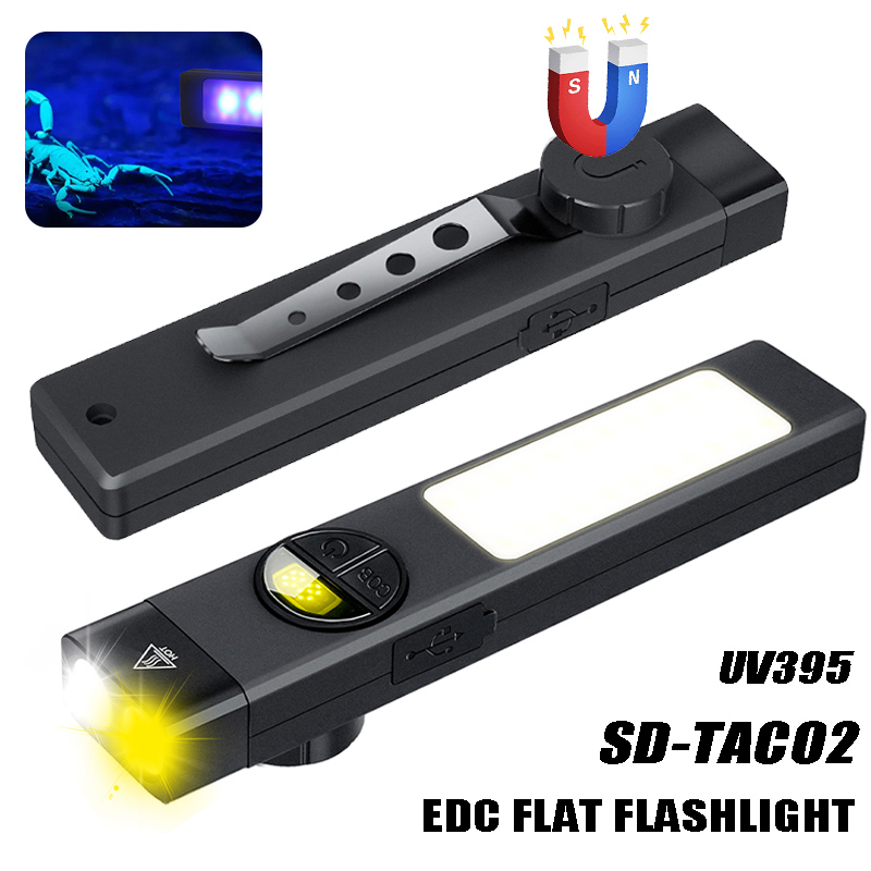 Linterna multifuncional COB +  - Outdoor Lighting Black reseña y precio