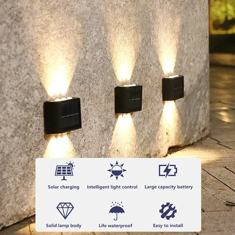 Lámpara Solar LED para Exterio - Outdoor Lighting Waterproof reseña y precio