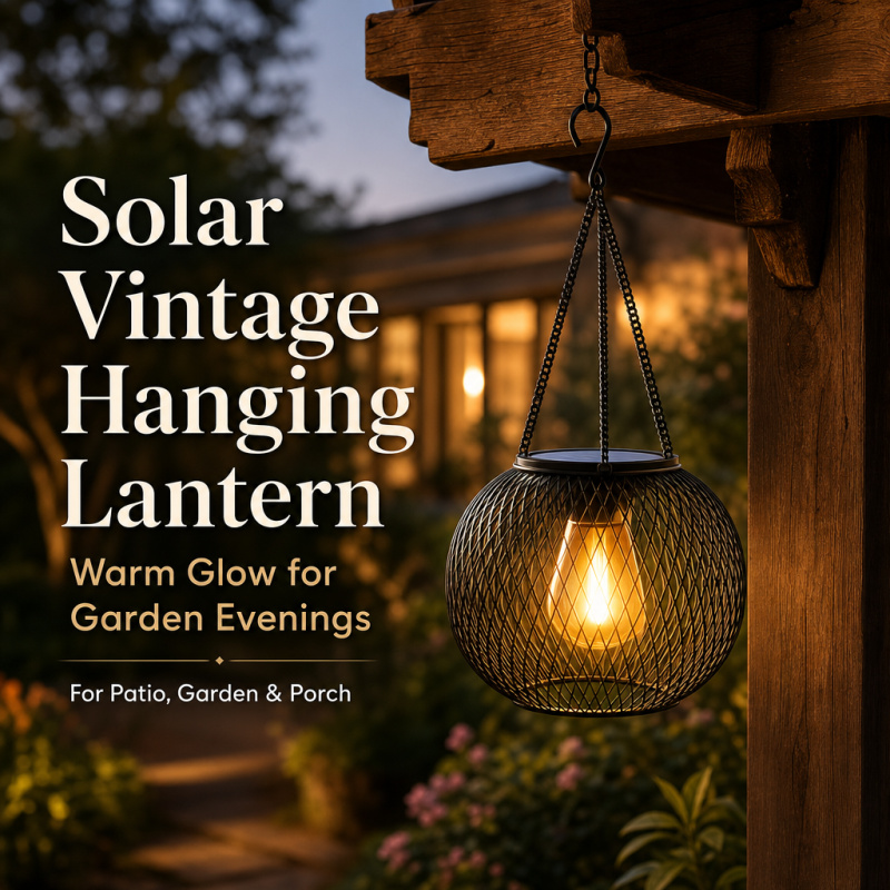 Lámpara LED Solar Colgante par - Outdoor Lighting And Landscape reseña y precio