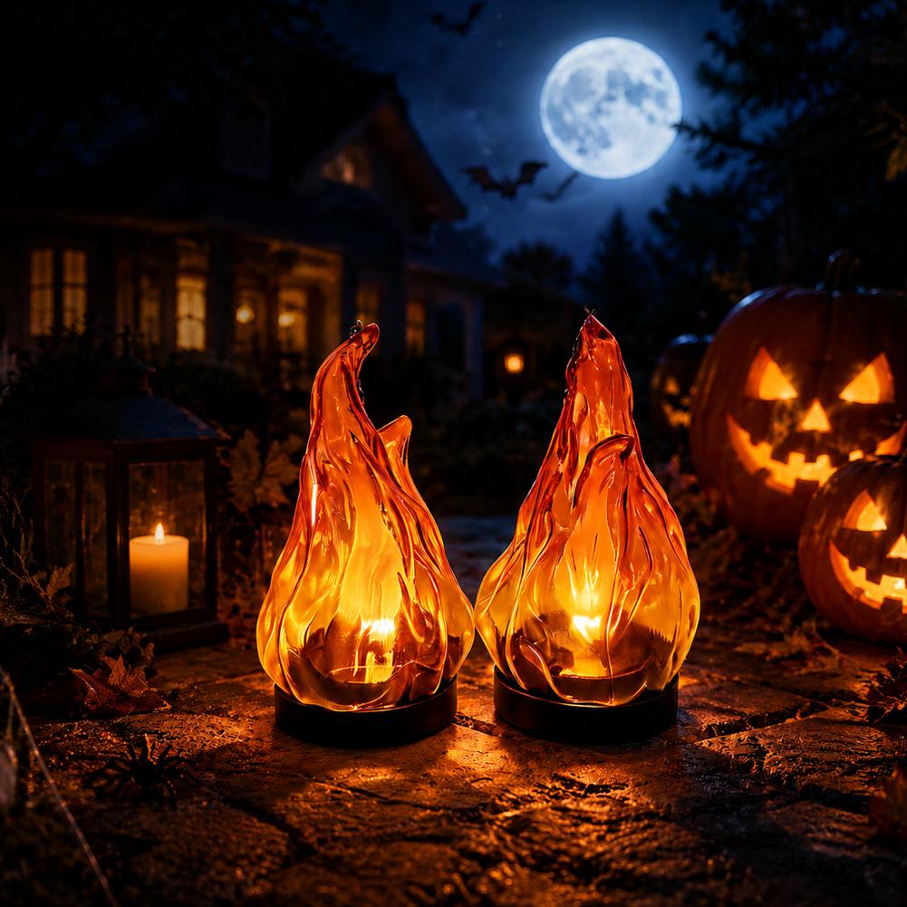 Linterna con llama parpadeante - Outdoor Lighting Effects reseña y precio