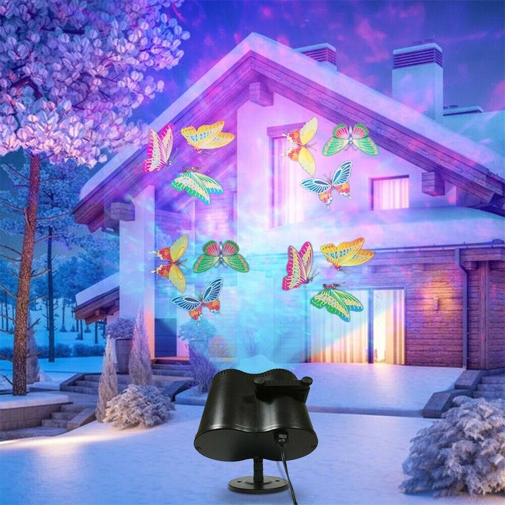 Proyector de luces LED navideñ - Outdoor Lighting Uk reseña y precio