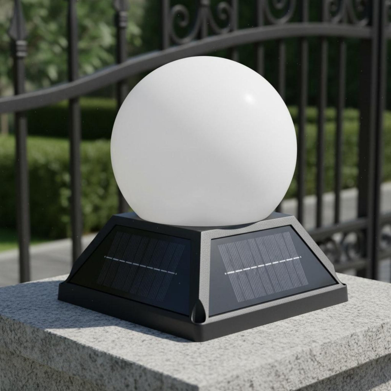 Lámpara Solar para Poste con C - Outdoor Lighting Wireless reseña y precio