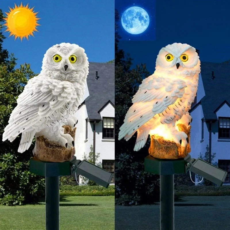 Lámpara Solar con Forma de Búh - Outdoor Lighting Ip65 reseña y precio