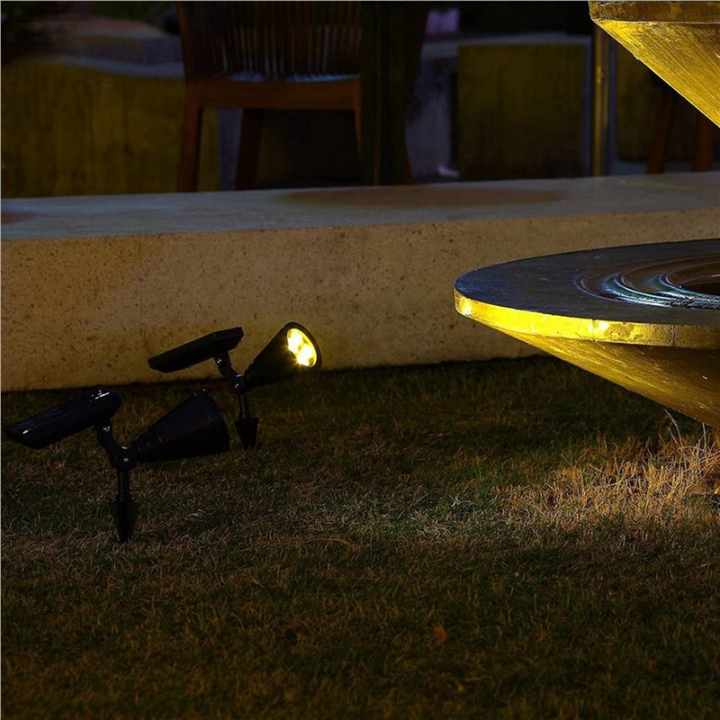 HRBAJ-2X Lámpara solar para ex - Outdoor Lighting And Landscape reseña y precio