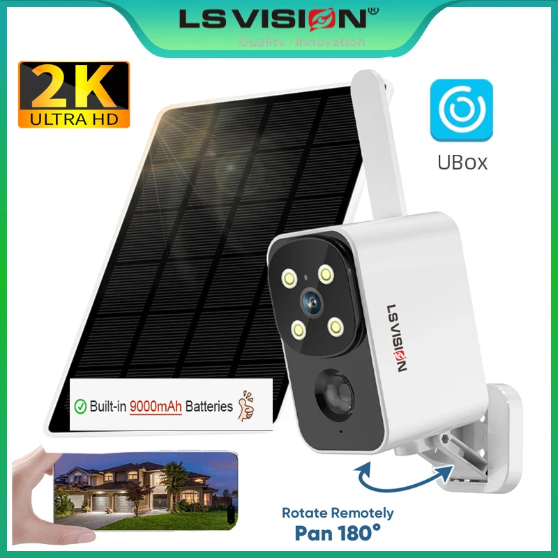 LS VISION cámara Solar para ex - Outdoor Lighting Wireless reseña y precio
