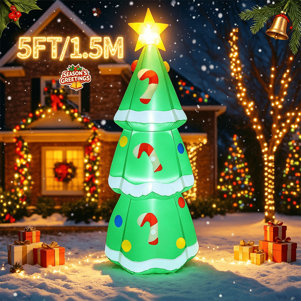 Árbol de Navidad inflable de 1 - Outdoor Lighting Effects reseña y precio